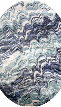 Low Canyon 122 ba d.blue-l.blue овал